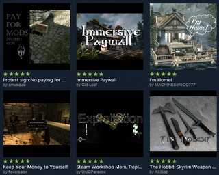 Illustration for article titled Steam's Most Popular Skyrim Mod Is A Protest Against Paid Mods